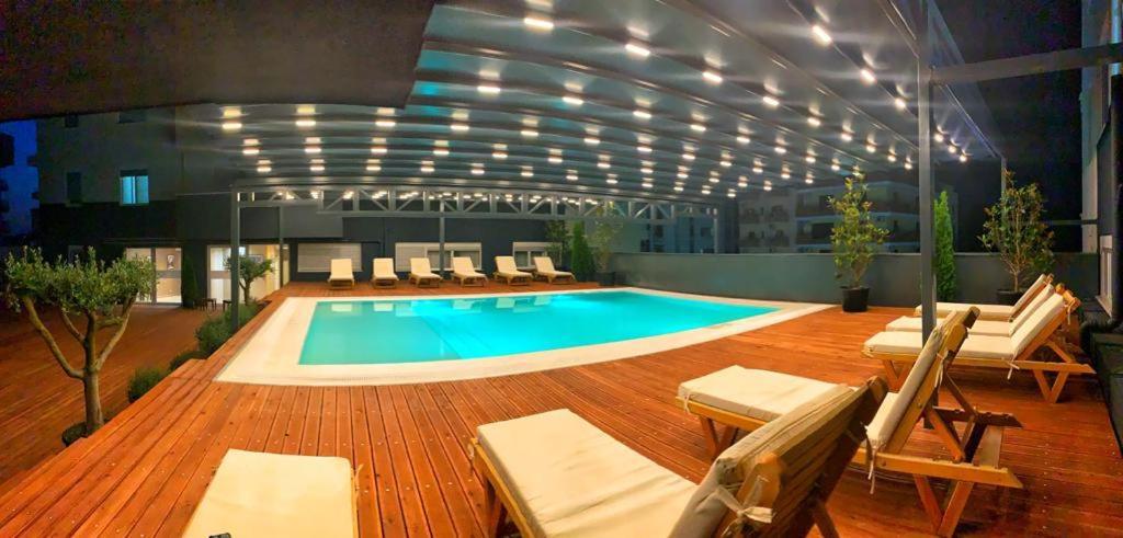 Twin Towers Hotel City & Beach Resort Shëngjin Exterior foto